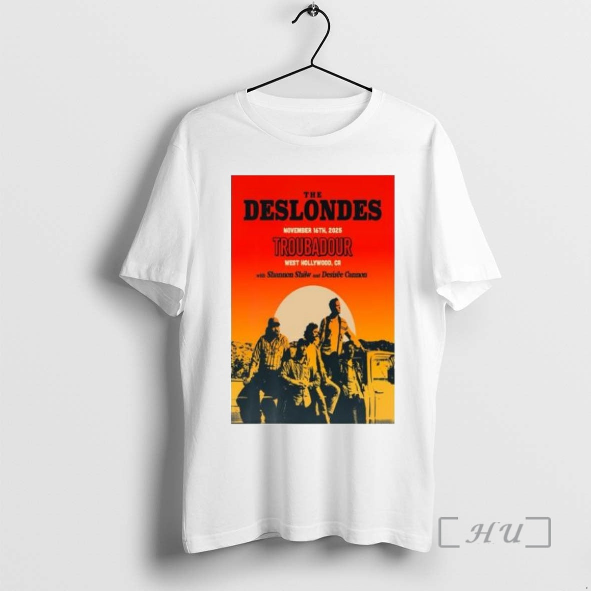 Officials The Deslondes West Hollywood Ca November 16 2025 Concert T-Shirts, Hoodie, Sweatshirt | InkNestWear.com