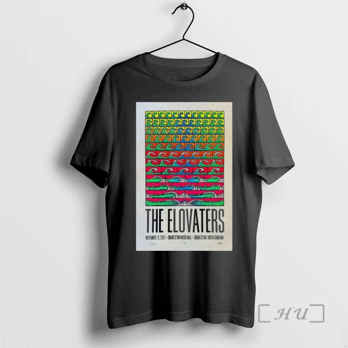 Officials The Elovaters Charleston Music Hall Charleston South Carolina November 13 2025 Signed Premium T-Shirts, Hoodie,...