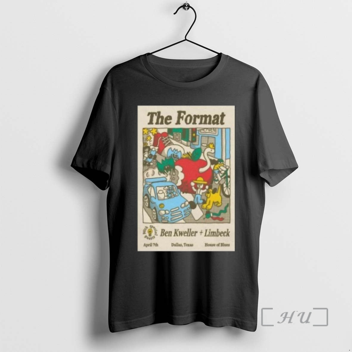 Officials The Format House Of Blues In Dallas Tx Apr 7 2026 Premium T Shirts