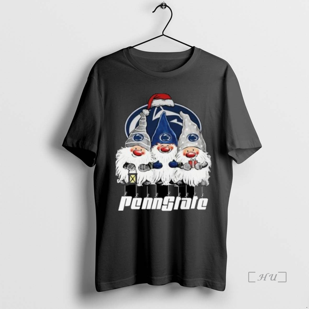 Officials The Gnomes X Penn State Nittany Lions Merry Christmas 2025 Circle Black Premium T-Shirts, Hoodie, Sweatshirt