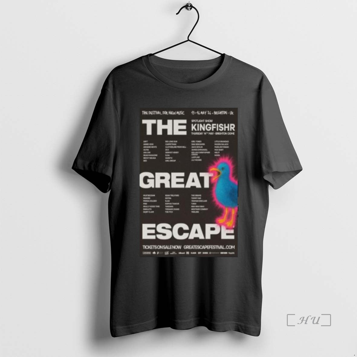 Officials The Great Escape Festival May 13 16 2026 Brighton Uk Circle Black Premium T-Shirts, Hoodie, Sweatshirt