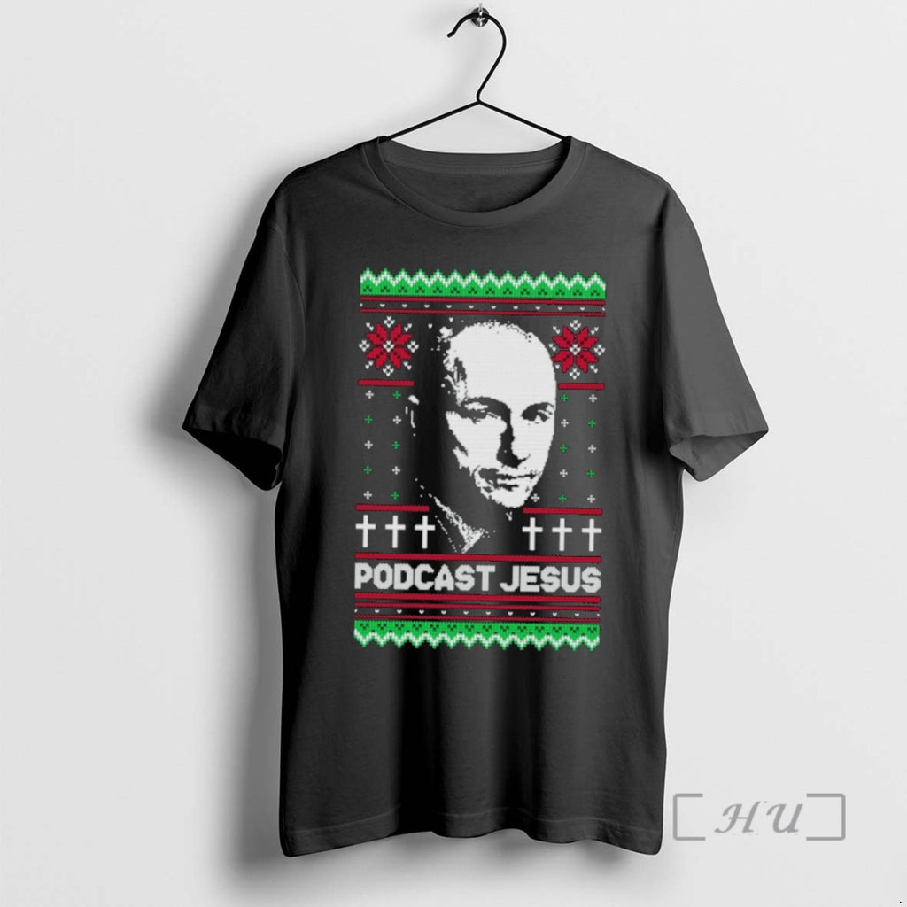 Officials The Kirk Minihane Show Podcast Jesus Ugly Christmas T-Shirts, Hoodie, Sweatshirt | InkNestWear.com