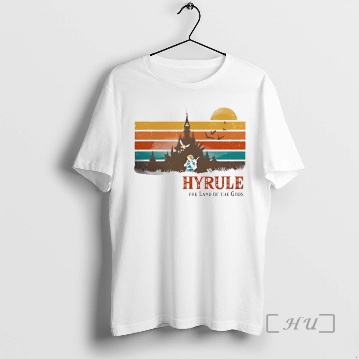 Officials The Land Of Gods Hyrule Retro Graphic T-Shirts, Hoodie, Sweatshirt | InkNestWear.com