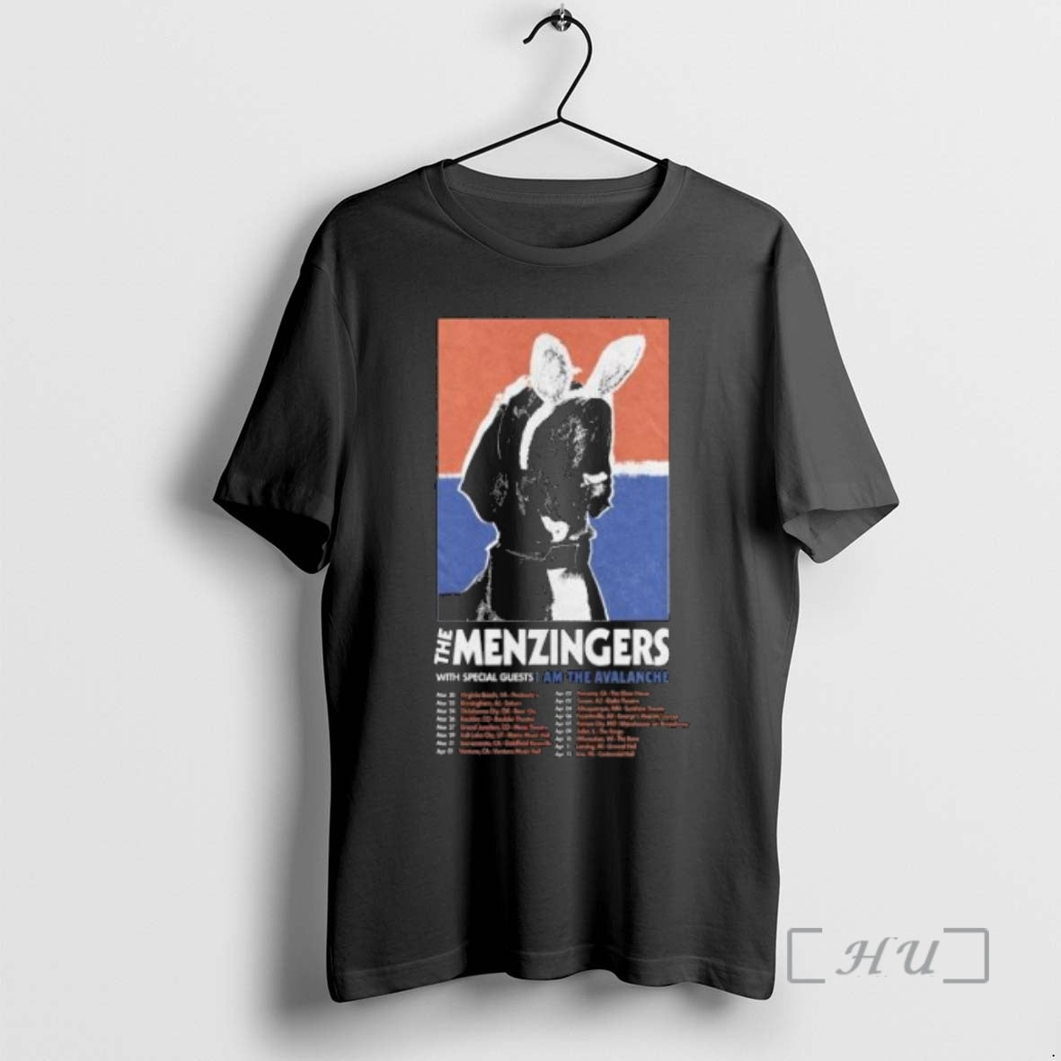 Officials The Menzingers March April Tour 2026 Circle Black T-Shirts, Hoodie, Sweatshirt | InkNestWear.com