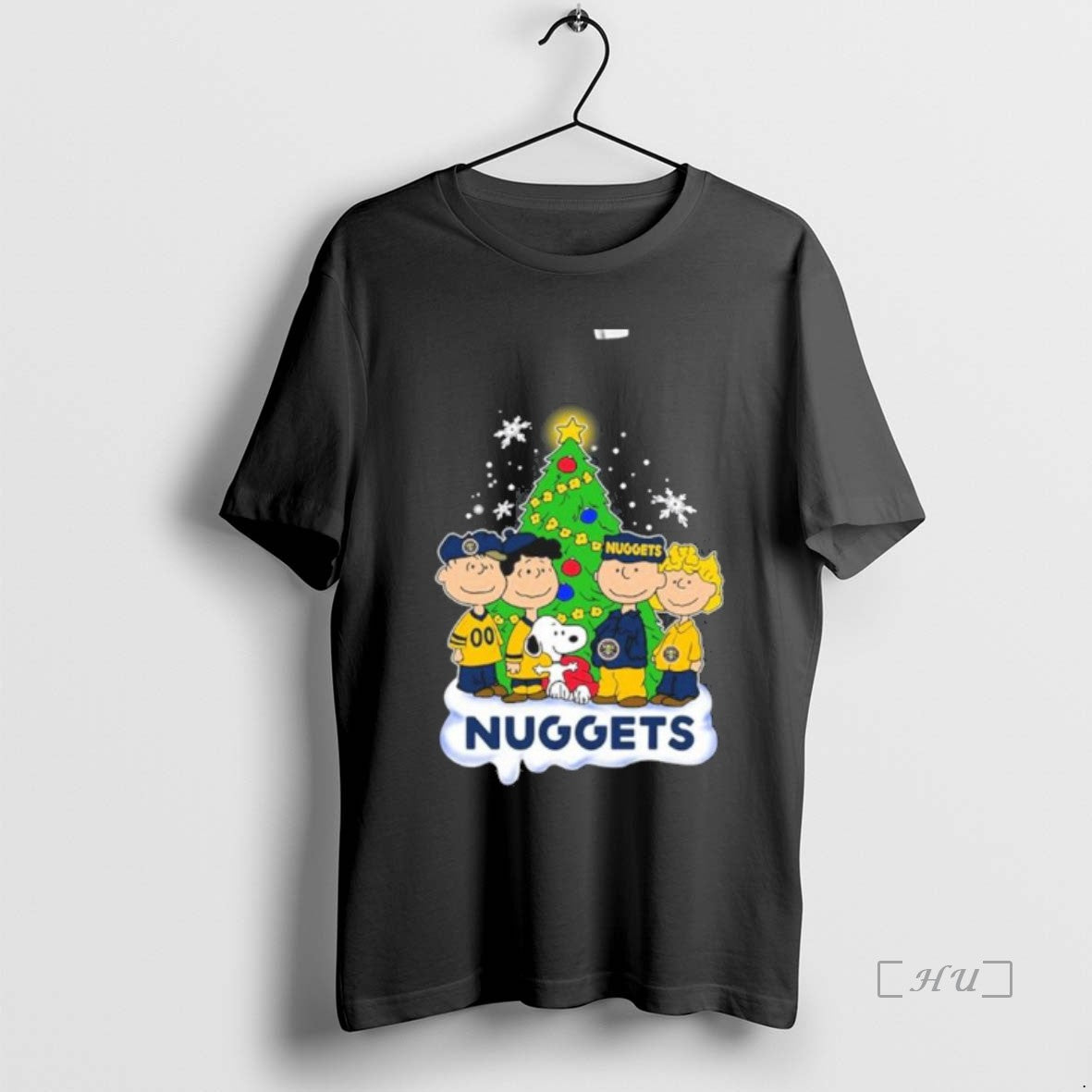 Officials The Peanuts Denver Nuggets Merry Christmas T-Shirts, Hoodie, Sweatshirt | InkNestWear.com