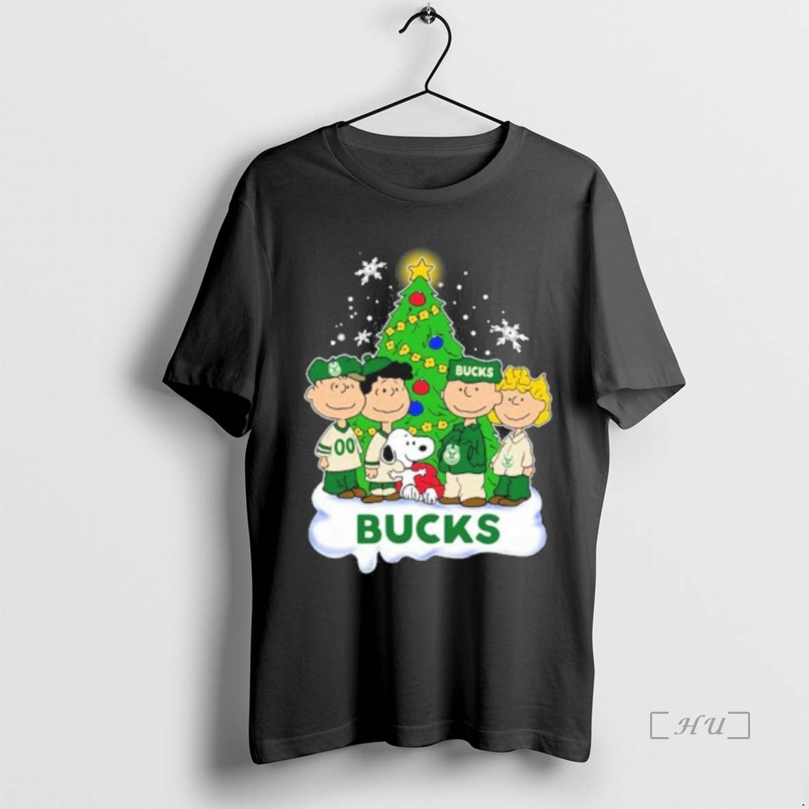 Officials The Peanuts Milwaukee Bucks Merry Christmas T-Shirts, Hoodie, Sweatshirt | InkNestWear.com