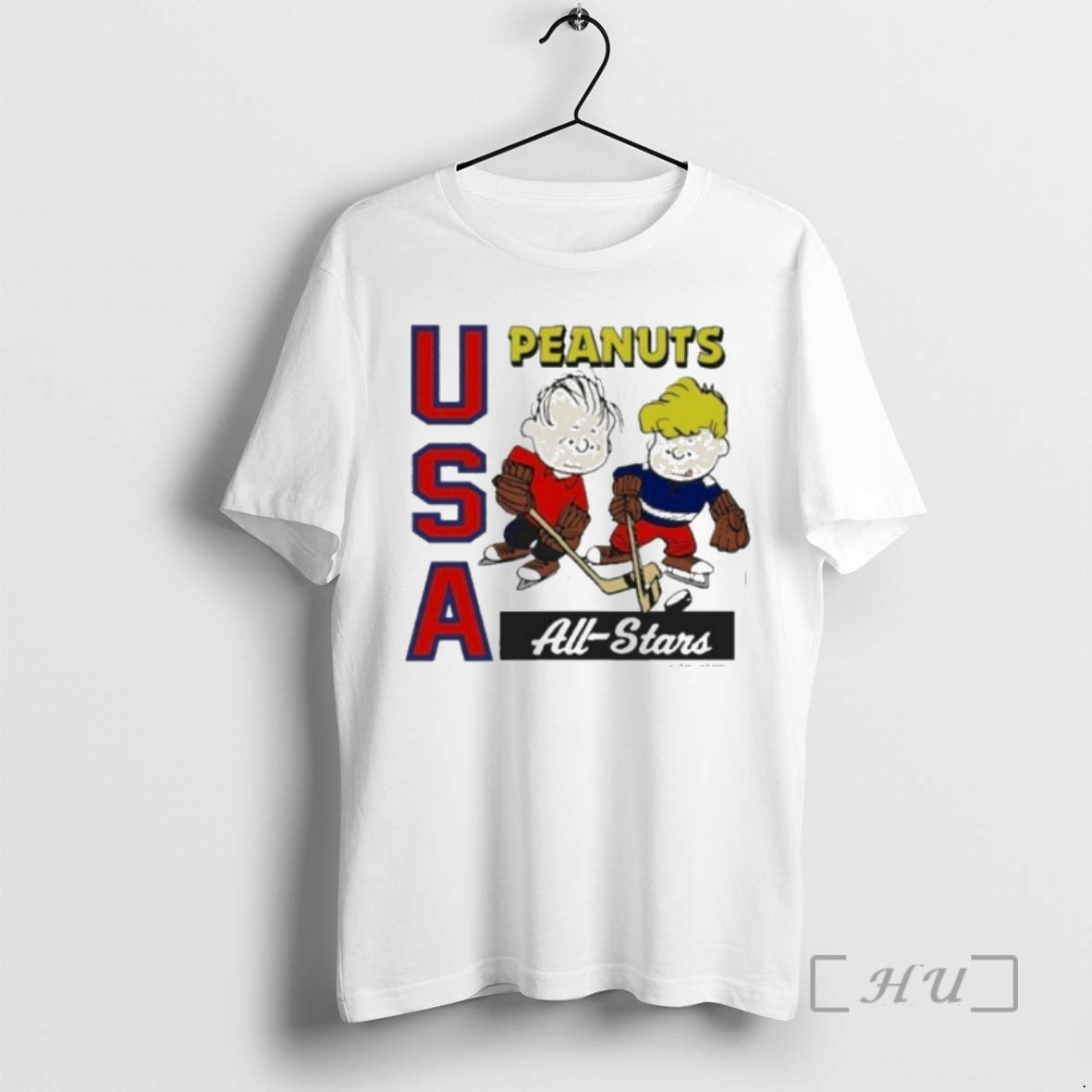 Officials The Peanuts X Usa Hockey All Stars Circle Premium T-Shirts, Hoodie, Sweatshirt | InkNestWear.com
