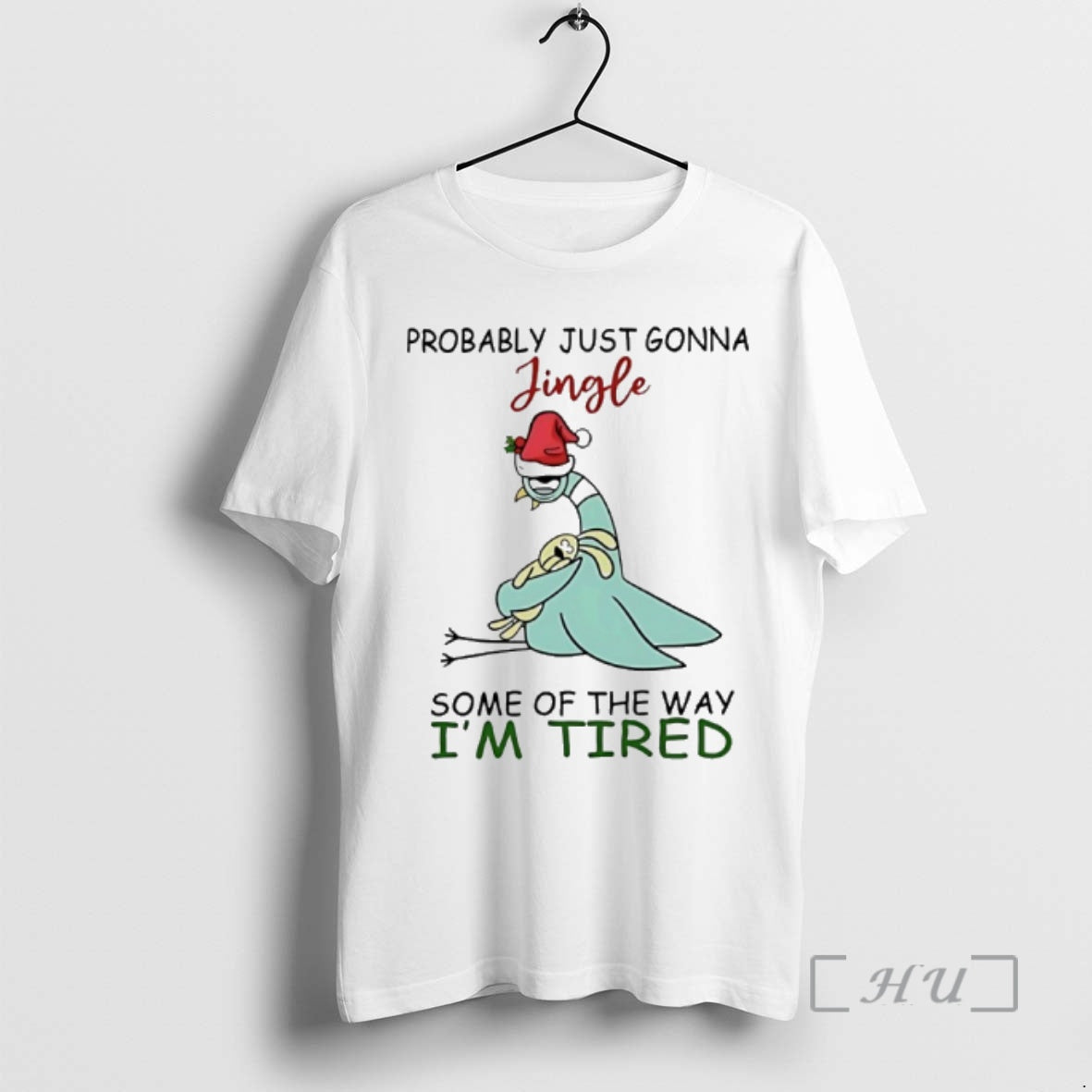 Officials The Pigeon Christmas Probably Just Gonna Jingle Some Of The Way Im Tired Premium T-Shirts, Hoodie, Sweatshirt
