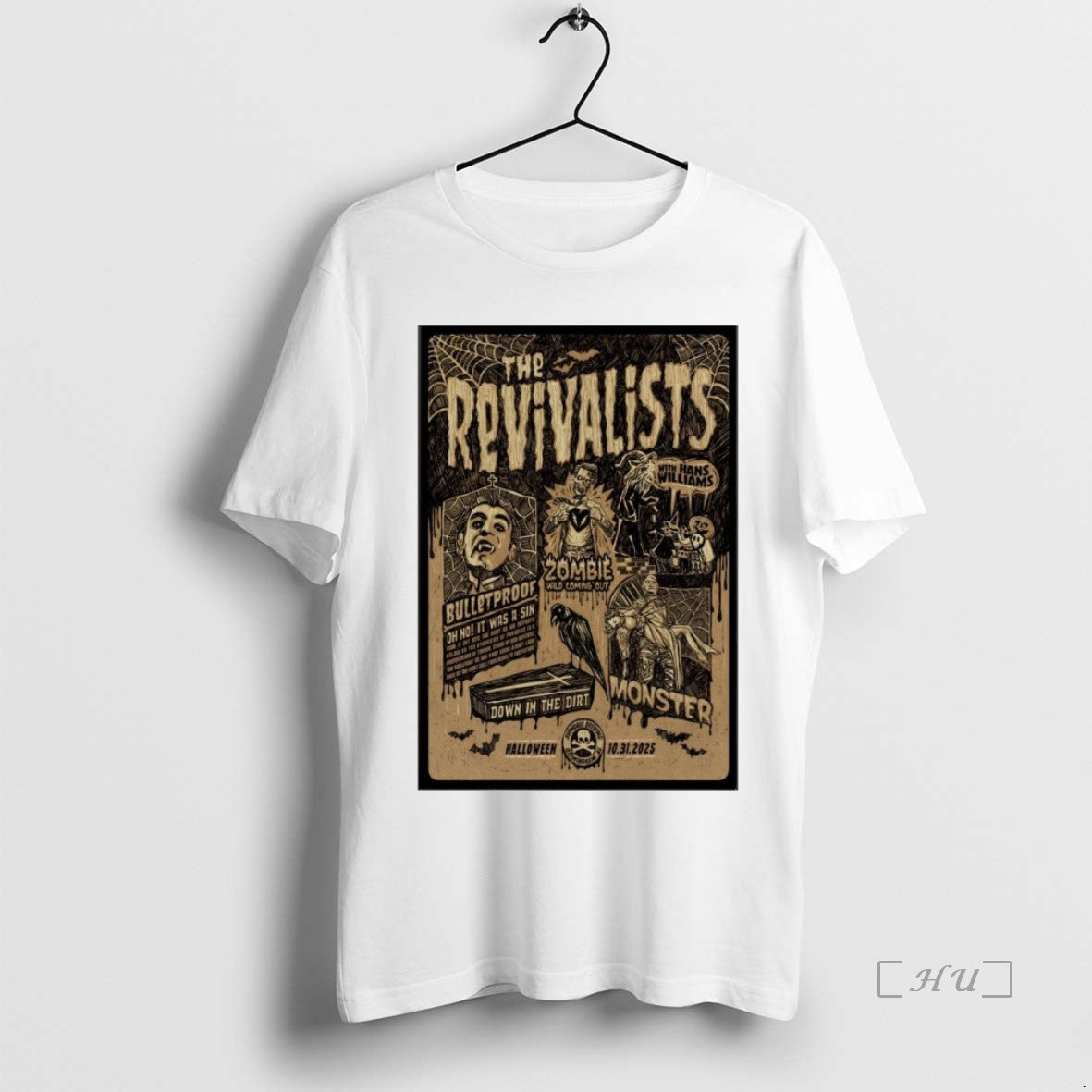 Officials The Revivalists Avondale Brewing Company In Birmingham Al October 31 2025 Halloween Premium T-Shirts, Hoodie,...