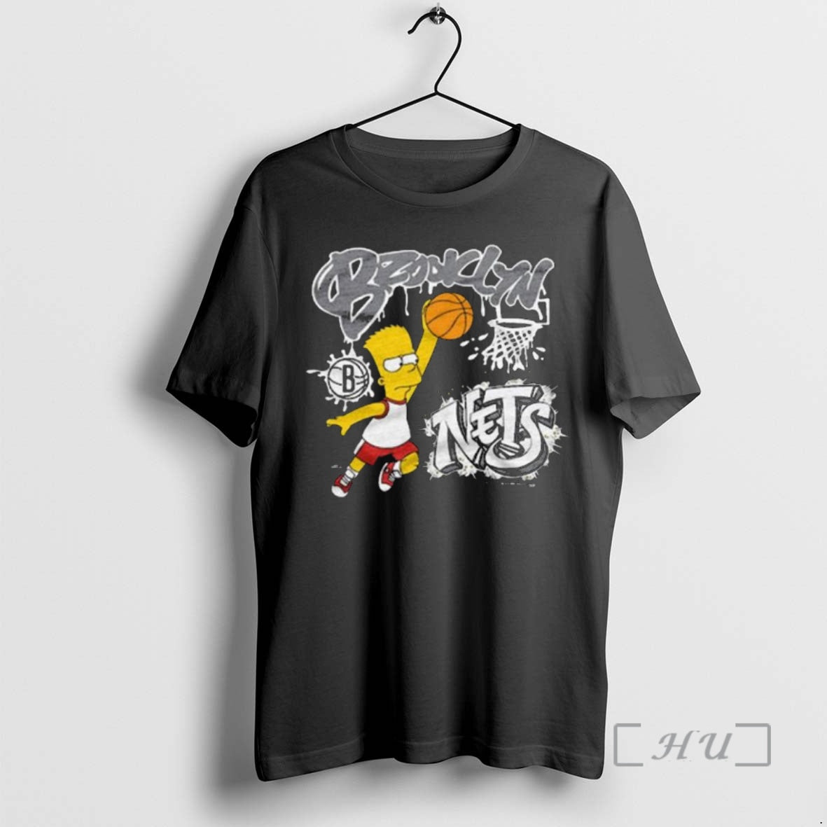 Officials The Simpsons Bart X Brooklyn Nets T-Shirts, Hoodie, Sweatshirt | InkNestWear.com