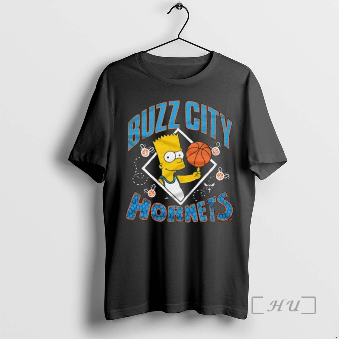 Officials The Simpsons Bart X Charlotte Hornets T-Shirts, Hoodie, Sweatshirt | InkNestWear.com