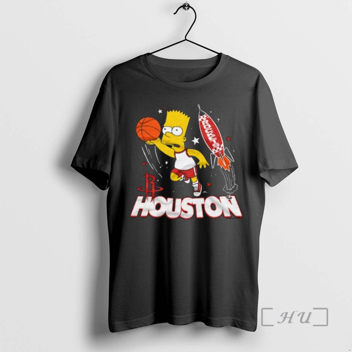 Officials The Simpsons Bart X Houston Rockets T-Shirts, Hoodie, Sweatshirt | InkNestWear.com