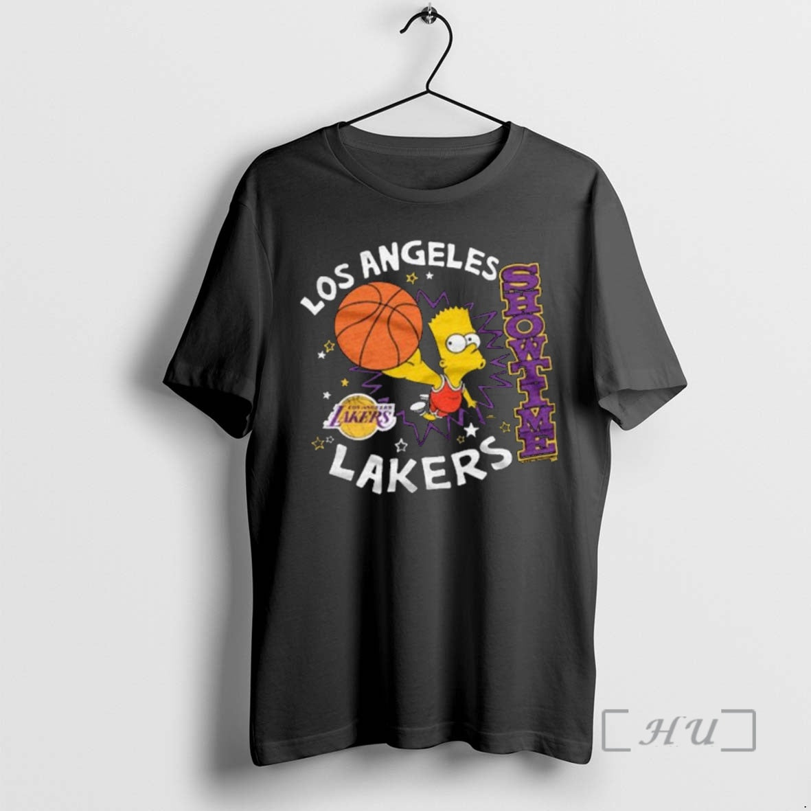 Officials The Simpsons Bart X Los Angeles Lakers T-Shirts, Hoodie, Sweatshirt | InkNestWear.com