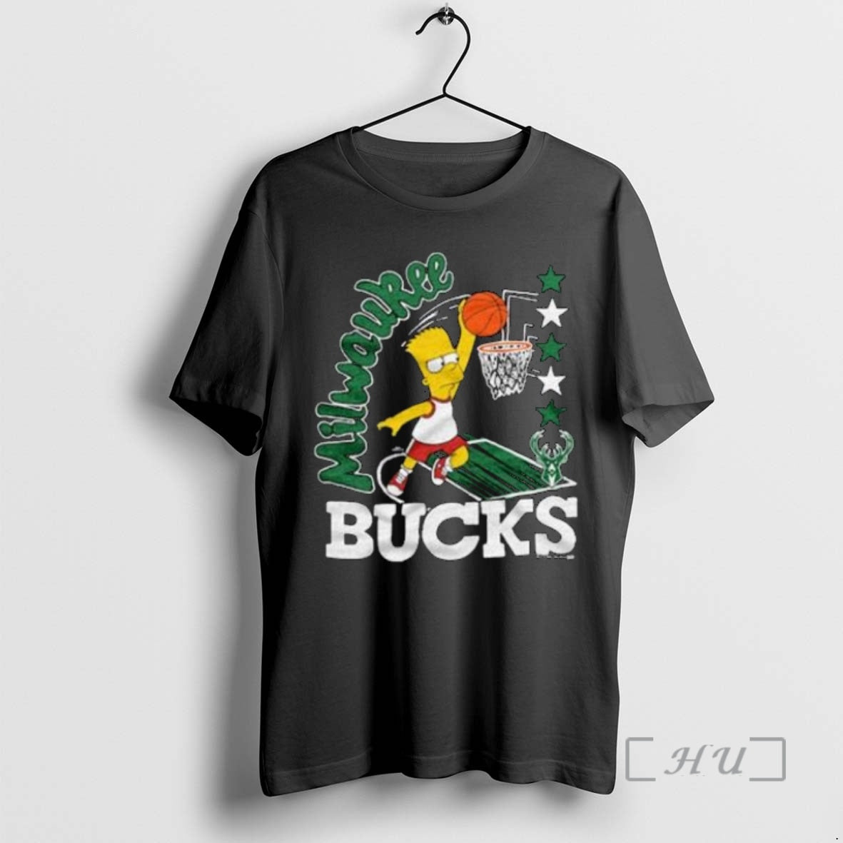 Officials The Simpsons Bart X Milwaukee Bucks Circle Black T-Shirts, Hoodie, Sweatshirt | InkNestWear.com