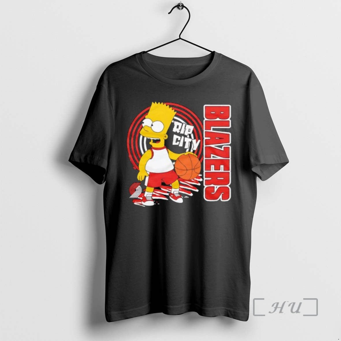 Officials The Simpsons Bart X Portland Trail Blazers T-Shirts, Hoodie, Sweatshirt | InkNestWear.com