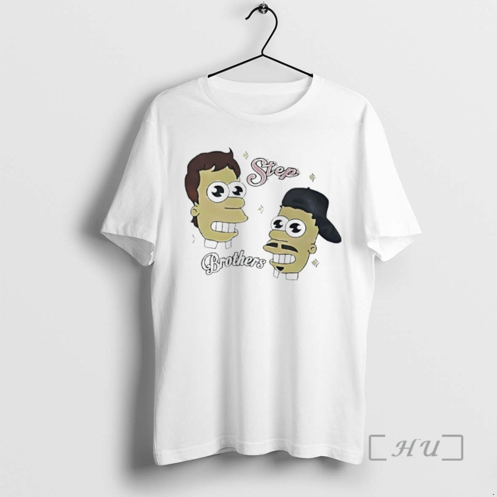 Officials The Simpsons Style Step Brothers Funny T-Shirts, Hoodie, Sweatshirt | InkNestWear.com