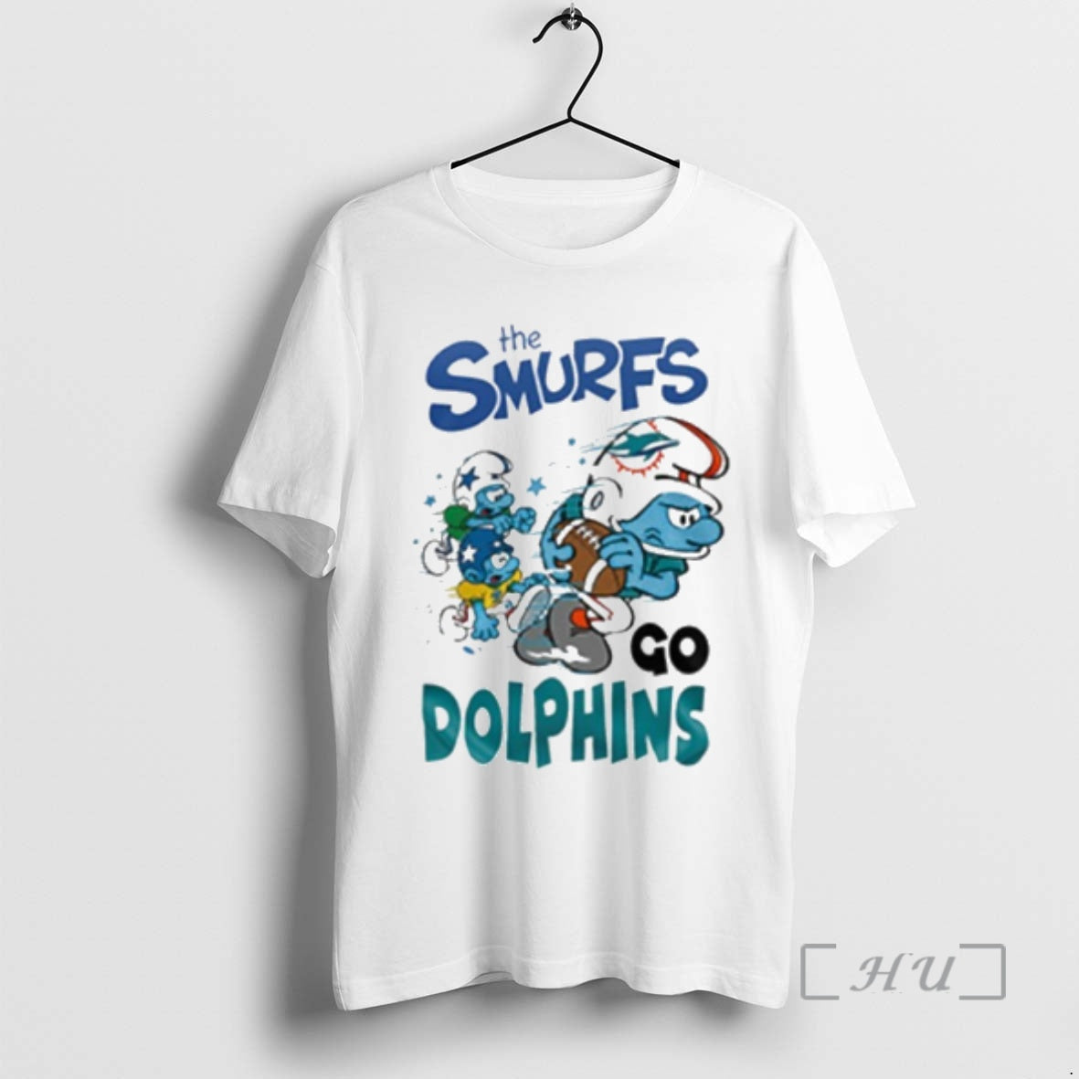 Officials The Smurfs Baseball Go Dolphins T-Shirts, Hoodie, Sweatshirt | InkNestWear.com