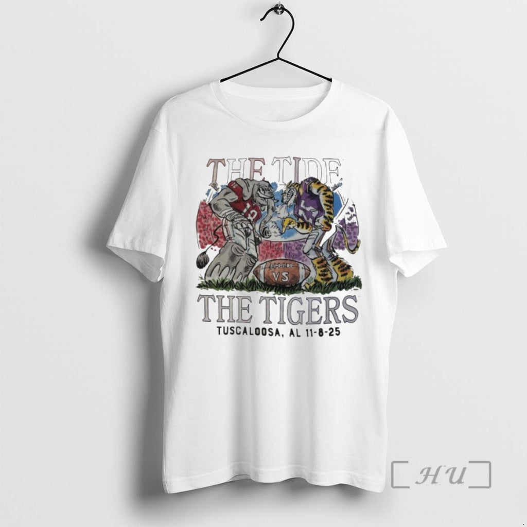 Officials The Tide Vs The Tigers 2025 Tuscaloosa Al T-Shirts, Hoodie, Sweatshirt | InkNestWear.com
