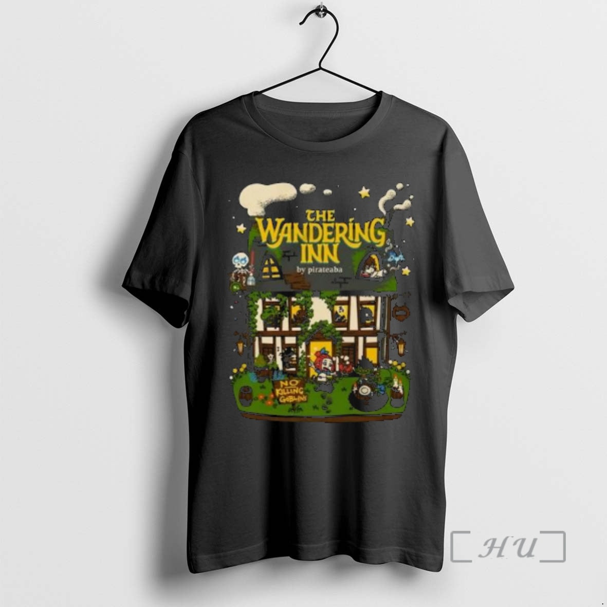 Officials The Wandering Inn Local Landmark Circle Black T-Shirts, Hoodie, Sweatshirt | InkNestWear.com