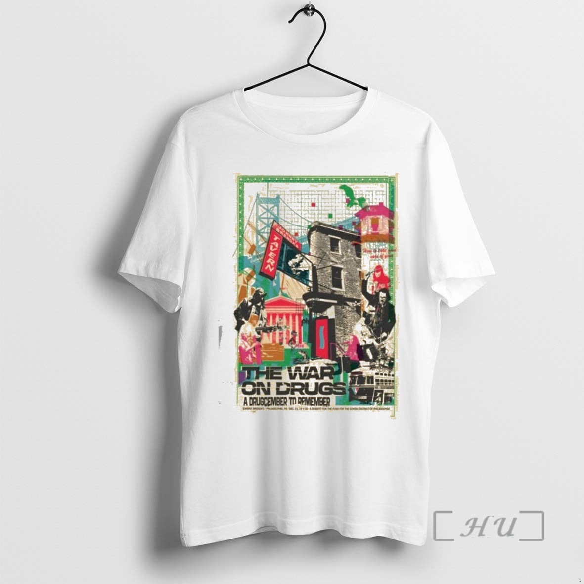 Officials The War On Drugs Philadelphia Pa Phoenix Az Dec 18 20 2025 Premium T-Shirts, Hoodie, Sweatshirt | InkNestWear.com