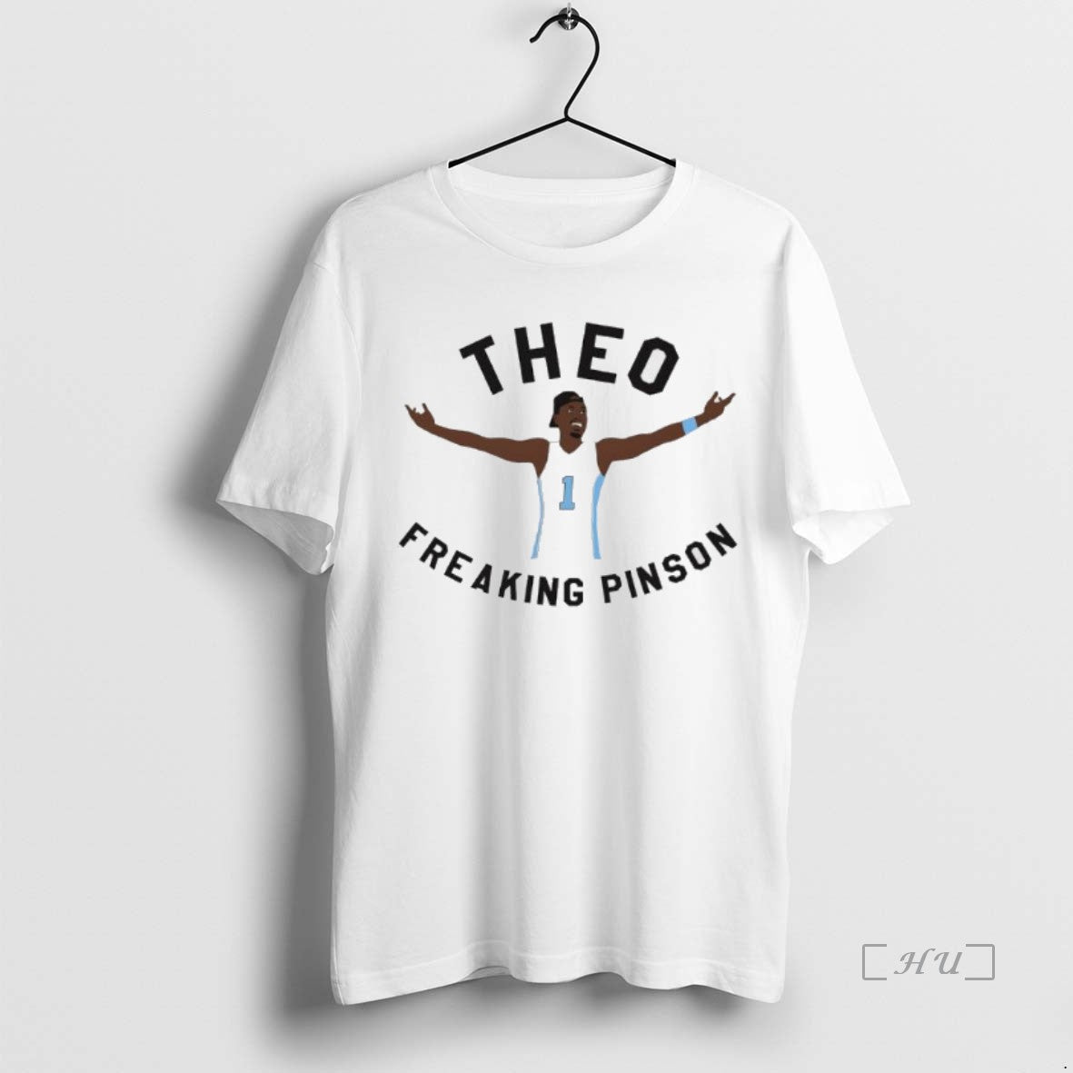 Officials Theo Freaking Pinson Premium Number 1 T-Shirts, Hoodie, Sweatshirt | InkNestWear.com