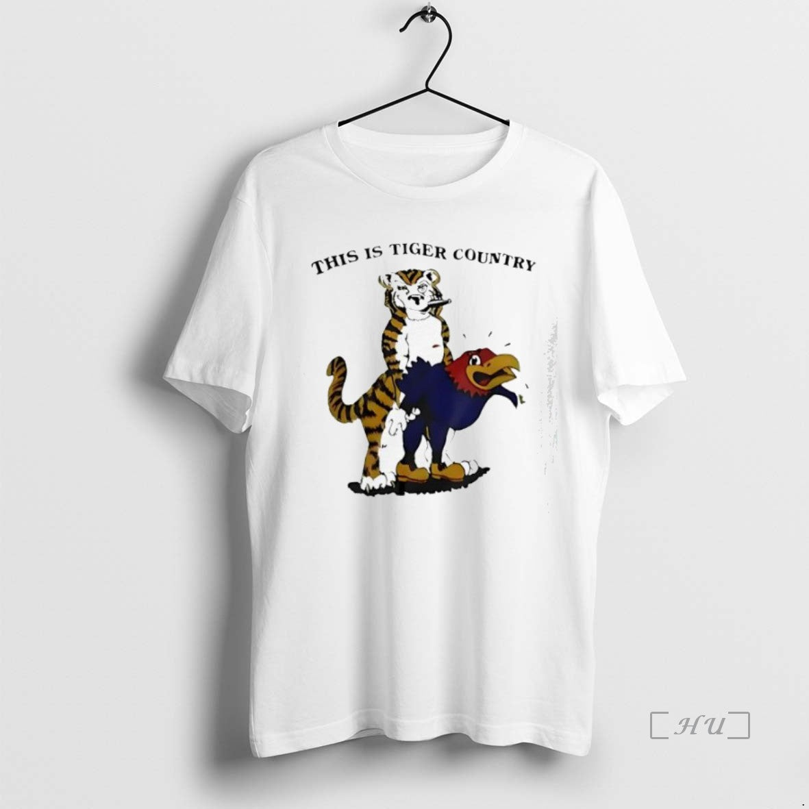 Officials This Is Tiger Country Missouri Tigers Mascot Smoking And Fuck Kansas Jayhawks Premium T-Shirts, Hoodie, Sweatshirt