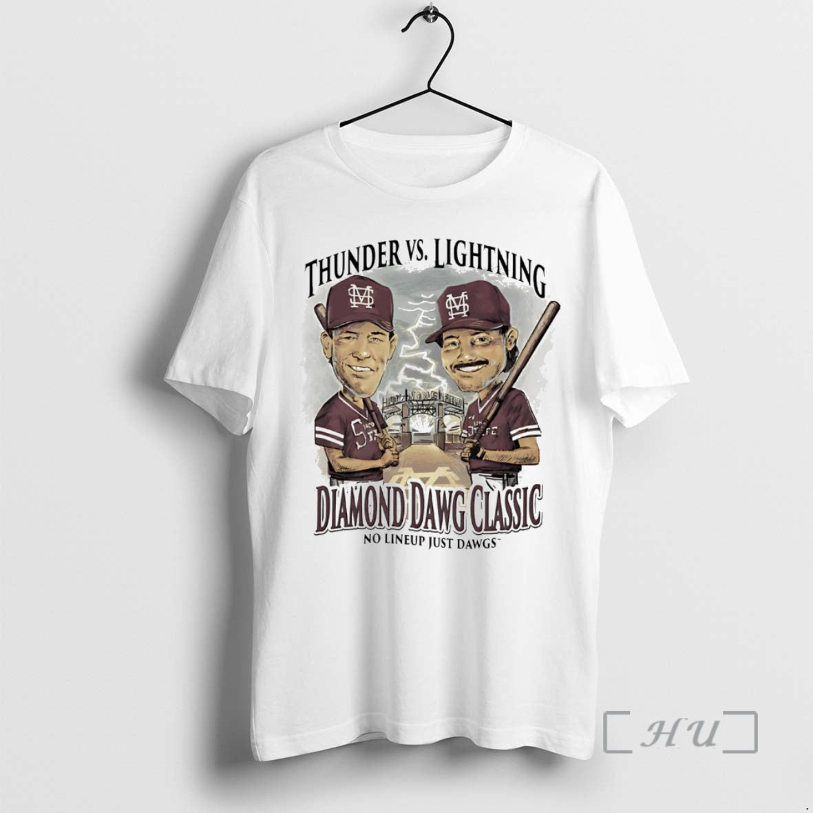 Officials Thunder Vs Lightning Diamond Dawg Classic Mississippi State Bulldogs T-Shirts, Hoodie, Sweatshirt | InkNestWear.com