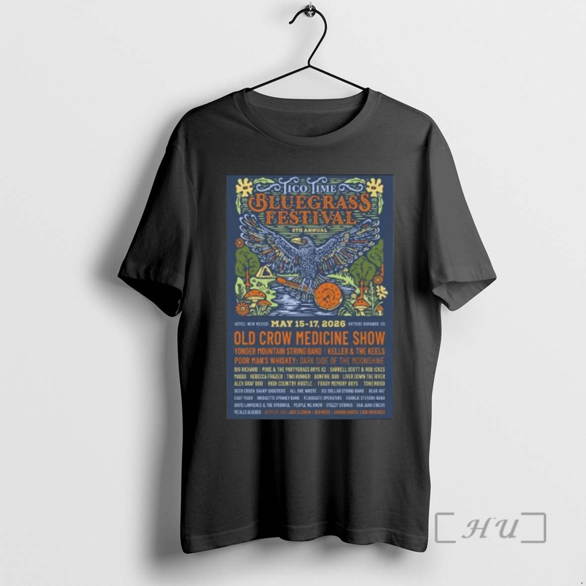 Officials Tico Time Bluegrass Festival May 15 17 2026 Aztec New Mexico Premium T Shirts Hoodie, Sweatshirt | InkNestWear.com