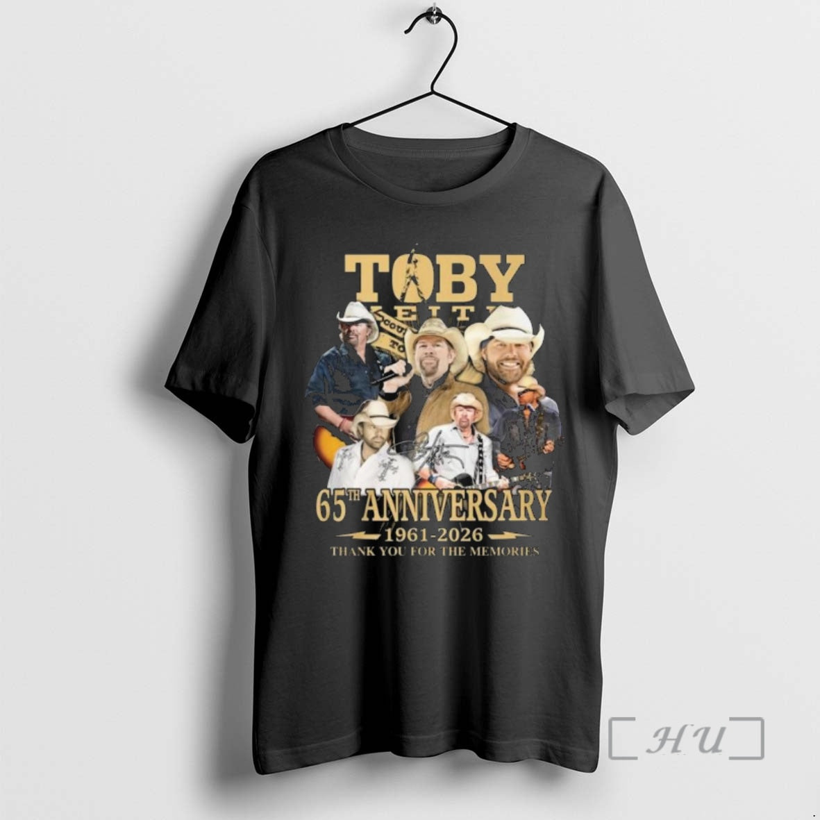 Officials Toby Keith 65th Anniversary 1961 2026 Signatures Thank You For The Memories Premium T-Shirts, Hoodie, Sweatshirt
