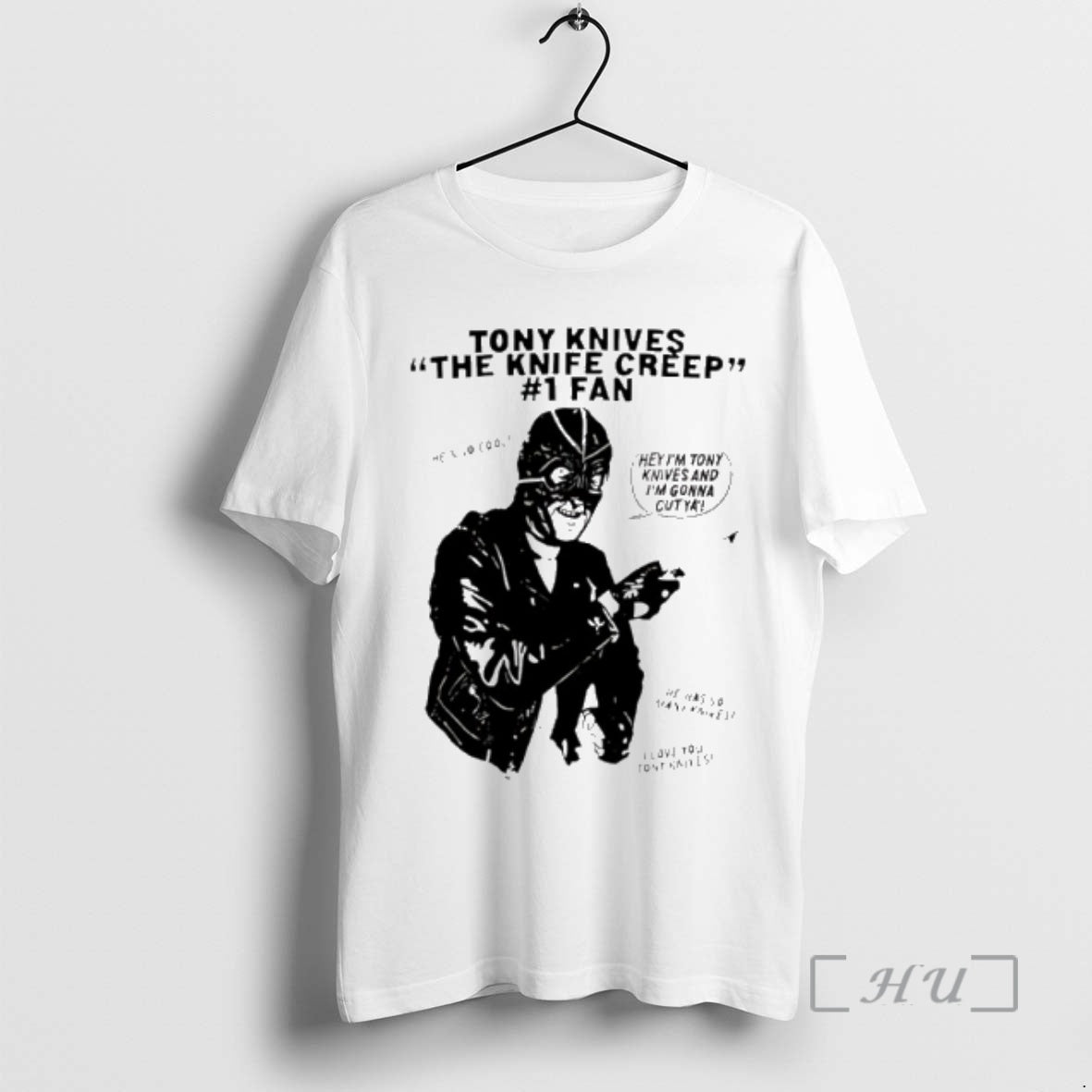 Officials Tony Knives The Knife Creep He Has So Many Knives Art Premium T Shirts