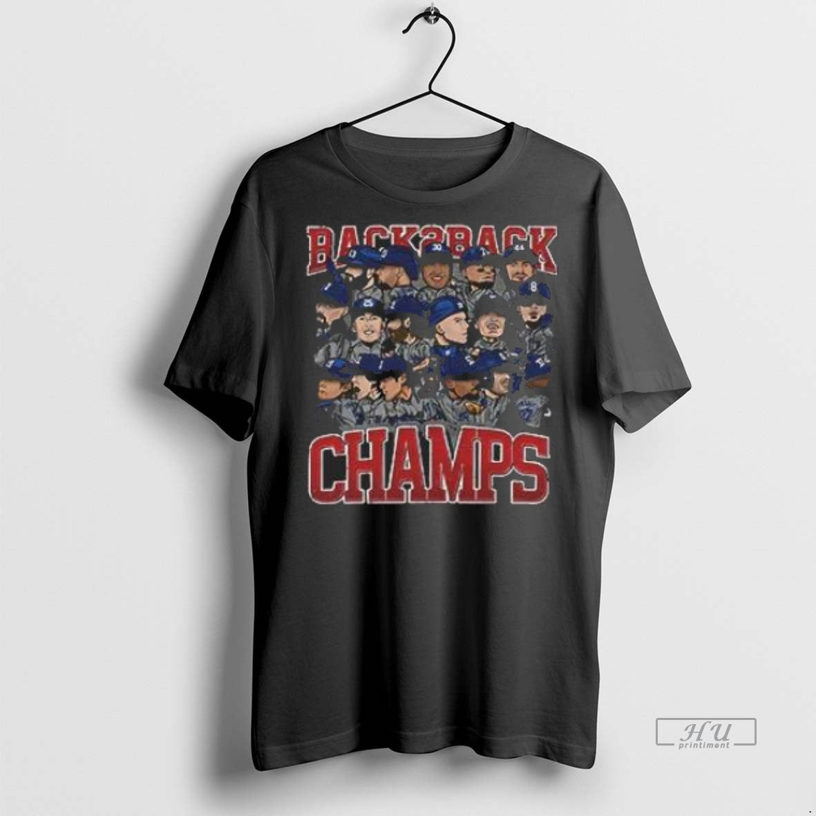 Officials Top Los Angeles Dodgers Baseball Back 2 Back Champs 2025 Cartoon Premium T-Shirts, Hoodie, Sweatshirt