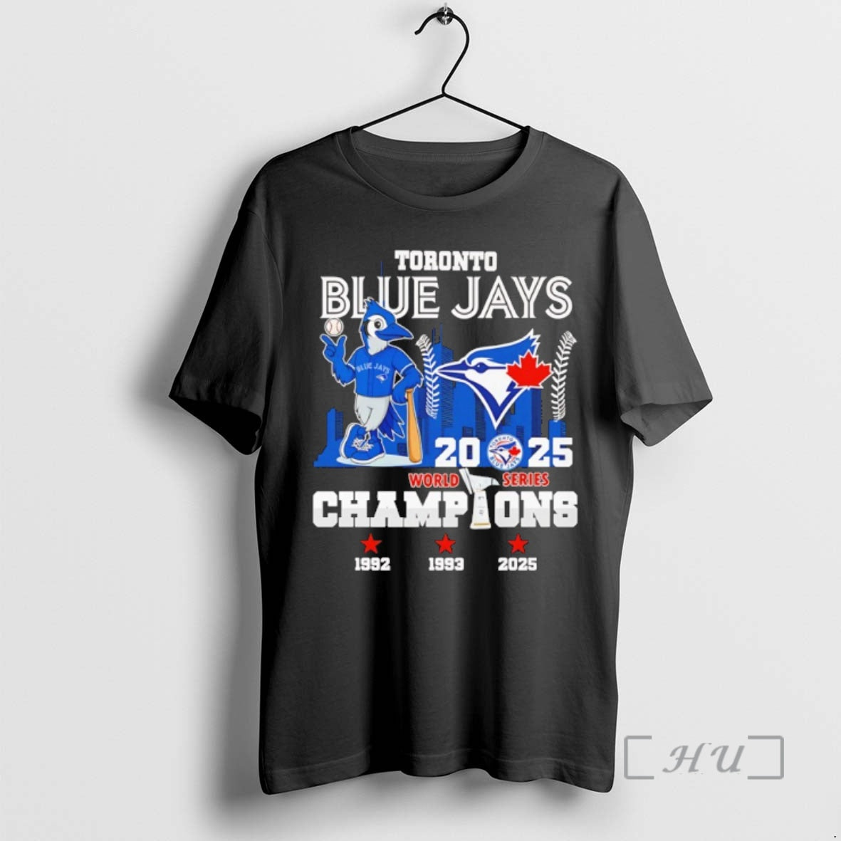 Officials Toronto Blue Jays 2025 World Series Champions 3 Time 92 93 25 Mascot T-Shirts, Hoodie, Sweatshirt | InkNestWear.com