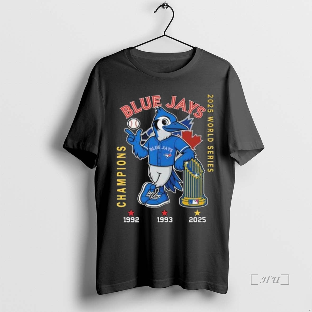 Officials Toronto Blue Jays Baseball Mascot World Series Champions 1992 1993 2025 Long Sleve Premium T-Shirts, Hoodie,...
