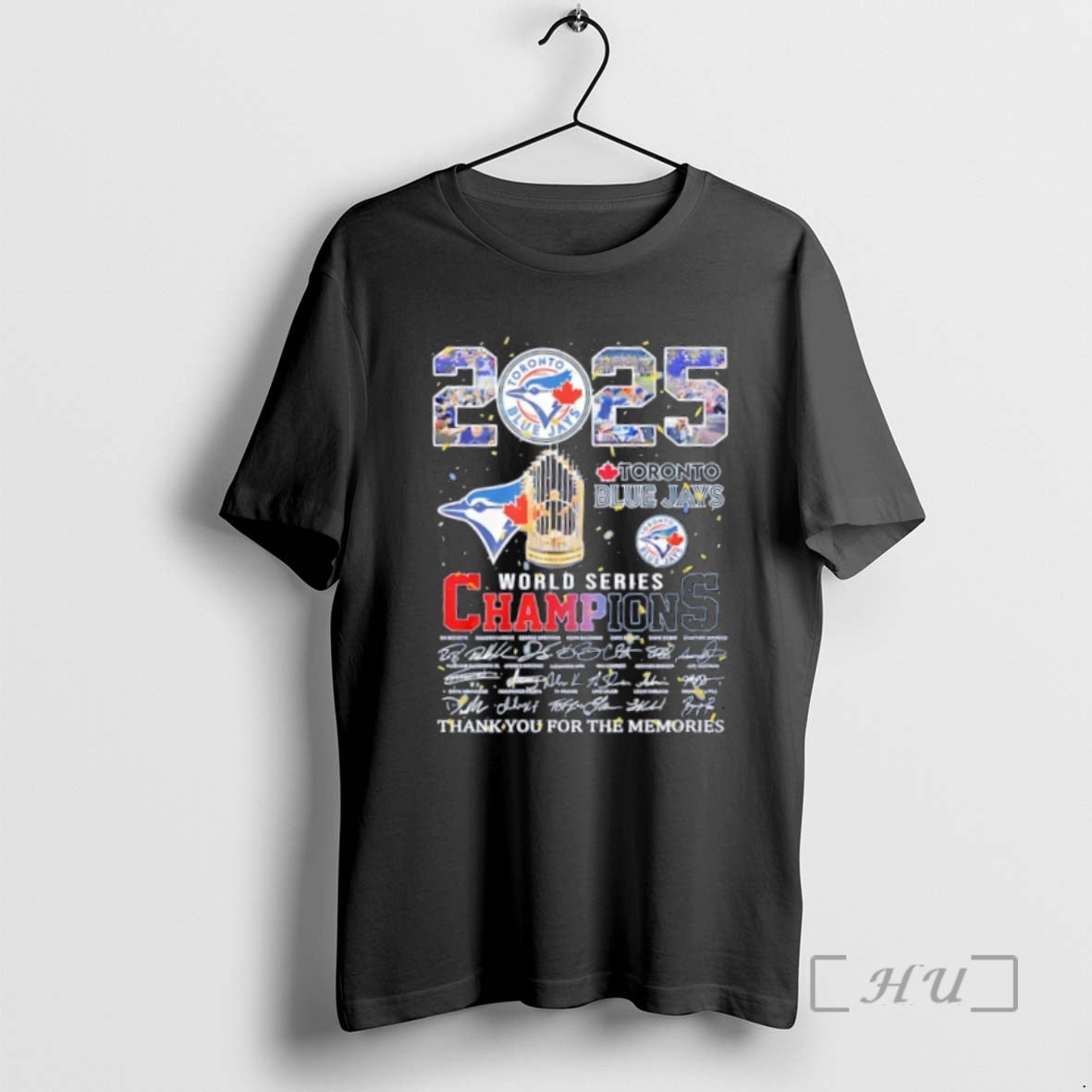 Officials Toronto Blue Jays World Series 2025 Thank You For The Memories T-Shirts, Hoodie, Sweatshirt | InkNestWear.com