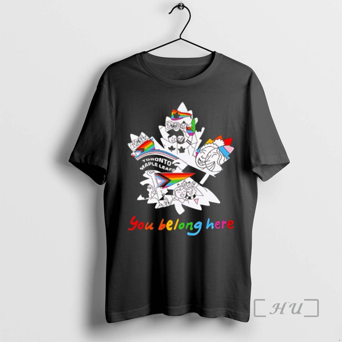 Officials Toronto Maple Leafs Pride You Belong Here T-Shirts, Hoodie, Sweatshirt | InkNestWear.com
