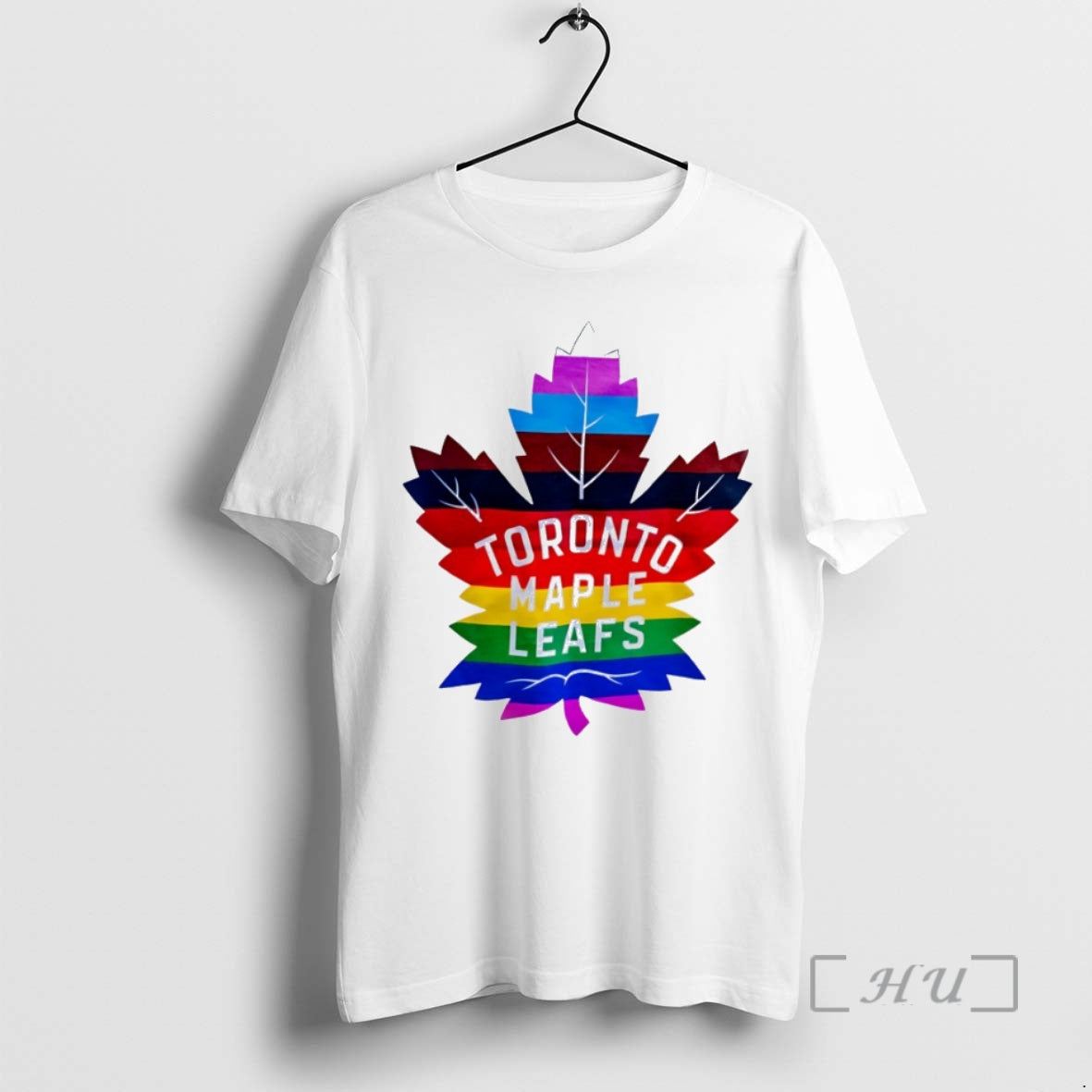 Officials Toronto Maple Leafs Rainbow Pride Logo T-Shirts, Hoodie, Sweatshirt | InkNestWear.com