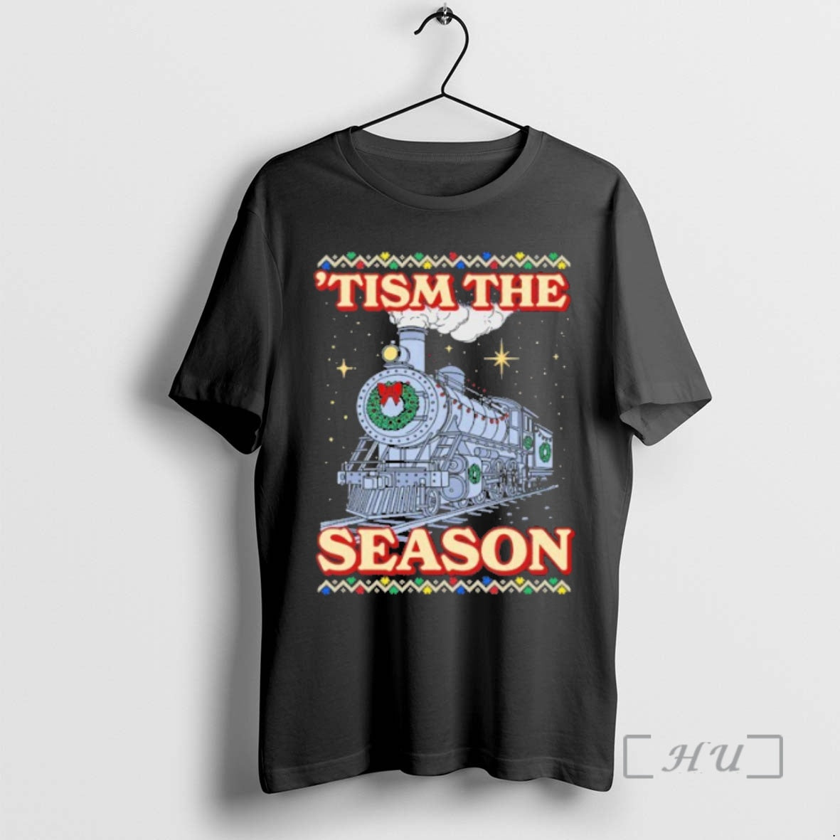 Officials Train Tism The Season Ugly Christmas T-Shirts, Hoodie, Sweatshirt | InkNestWear.com