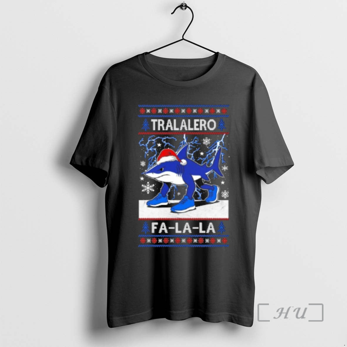 Officials Tralalero Fa La La Brainrot Ugly Christmas Sweat T-Shirts, Hoodie, Sweatshirt | InkNestWear.com