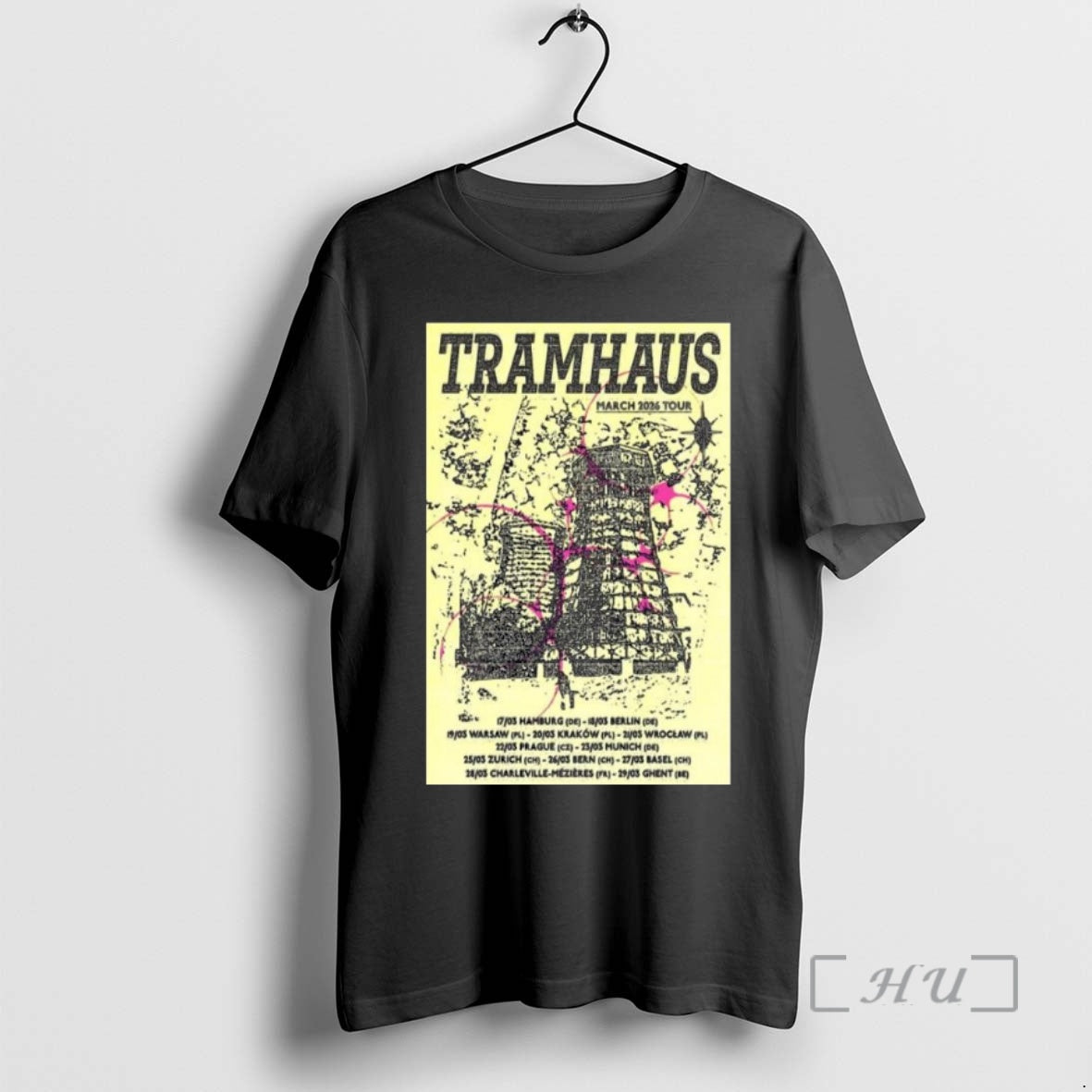 Officials Tramhaus March 2026 Tour T-Shirts, Hoodie, Sweatshirt | InkNestWear.com
