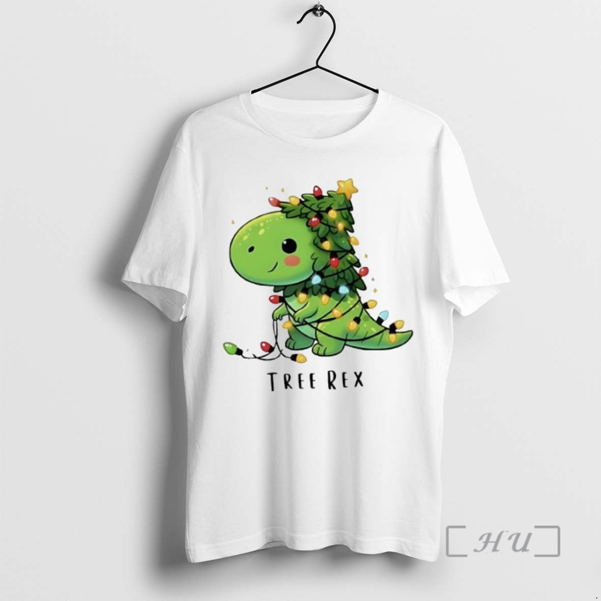 Officials Tree Rex Christmas Dinosaur Light T-Shirts, Hoodie, Sweatshirt | InkNestWear.com