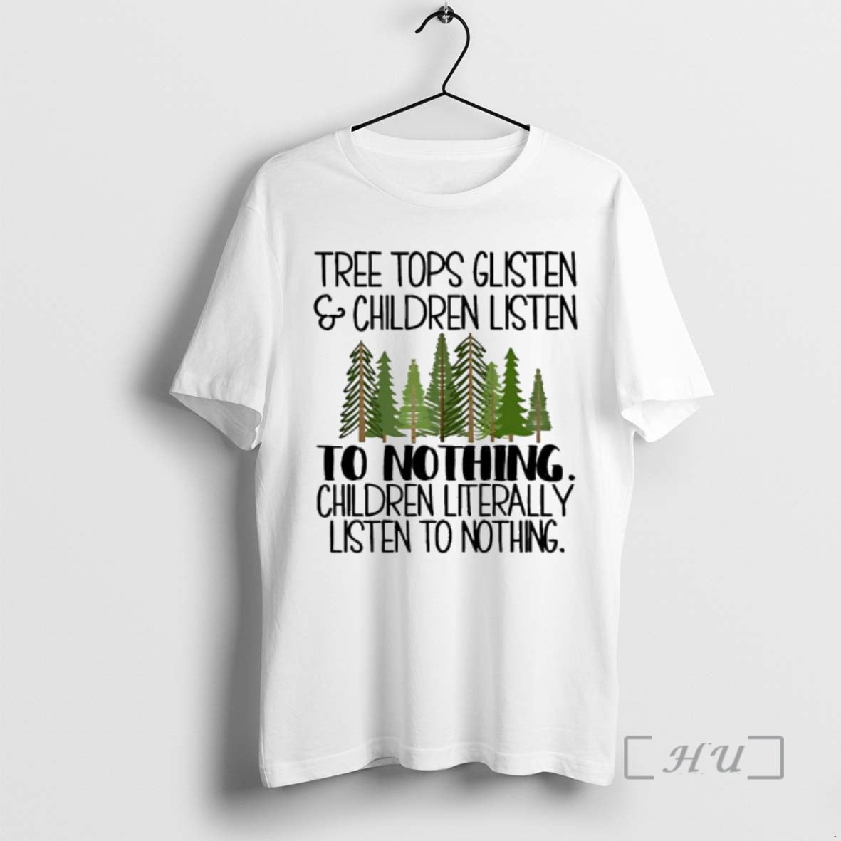 Officials Tree Tops Glisten And Children Listen Christmas T-Shirts, Hoodie, Sweatshirt | InkNestWear.com
