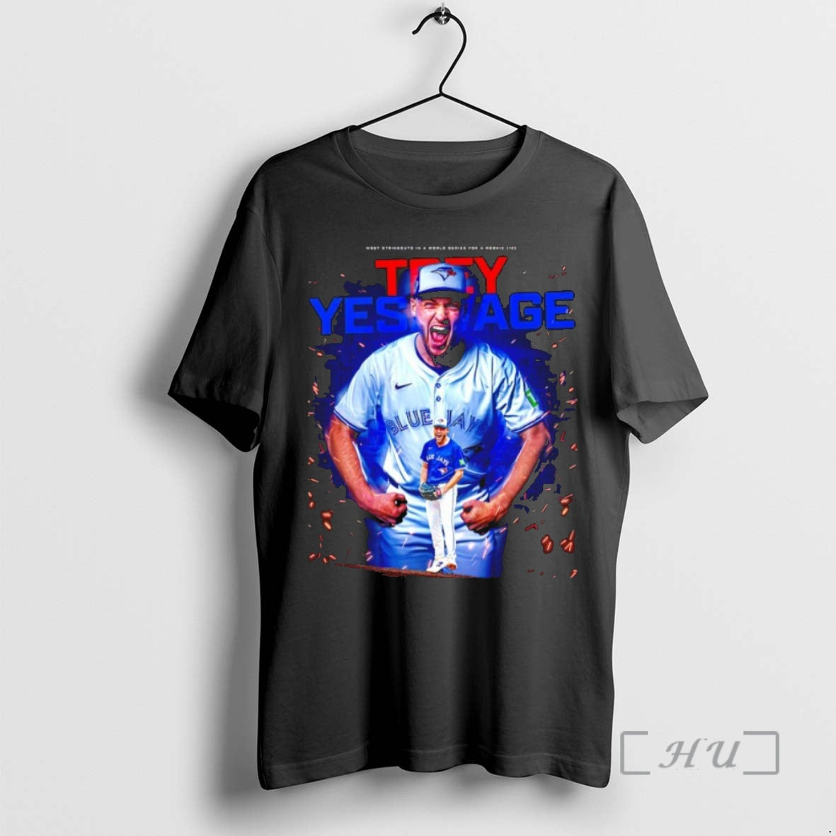 Officials Trey Yesavage Toronto Blue Jays 2025 World Series Rookie Record 12 Strikeouts T-Shirts, Hoodie, Sweatshirt