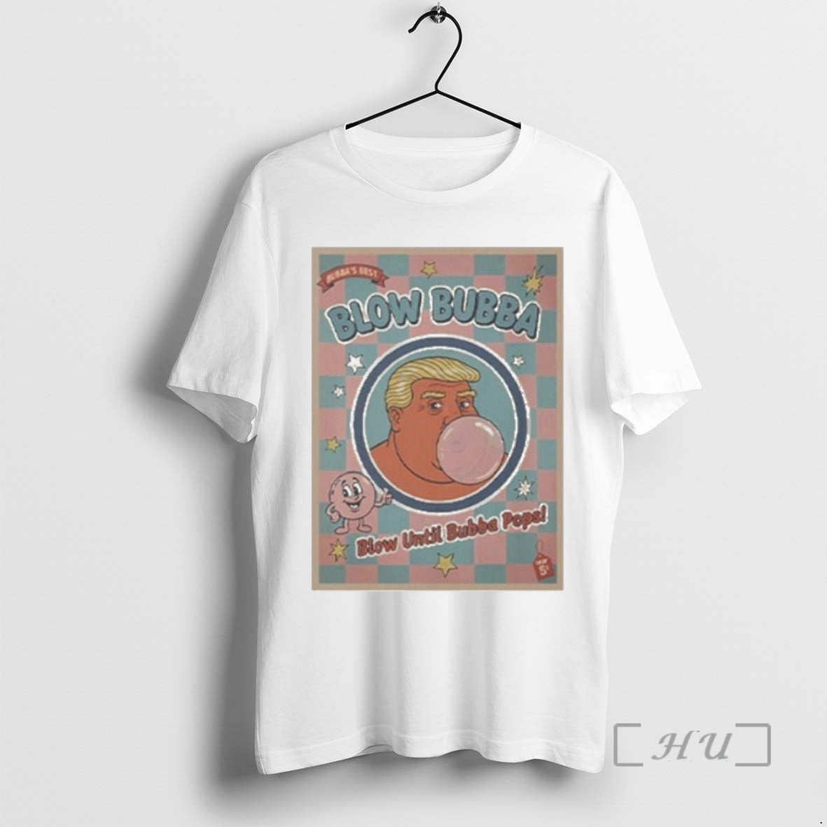 Officials Trump Blow Bubba Retro Bubble Gum Cartoon T-Shirts, Hoodie, Sweatshirt | InkNestWear.com
