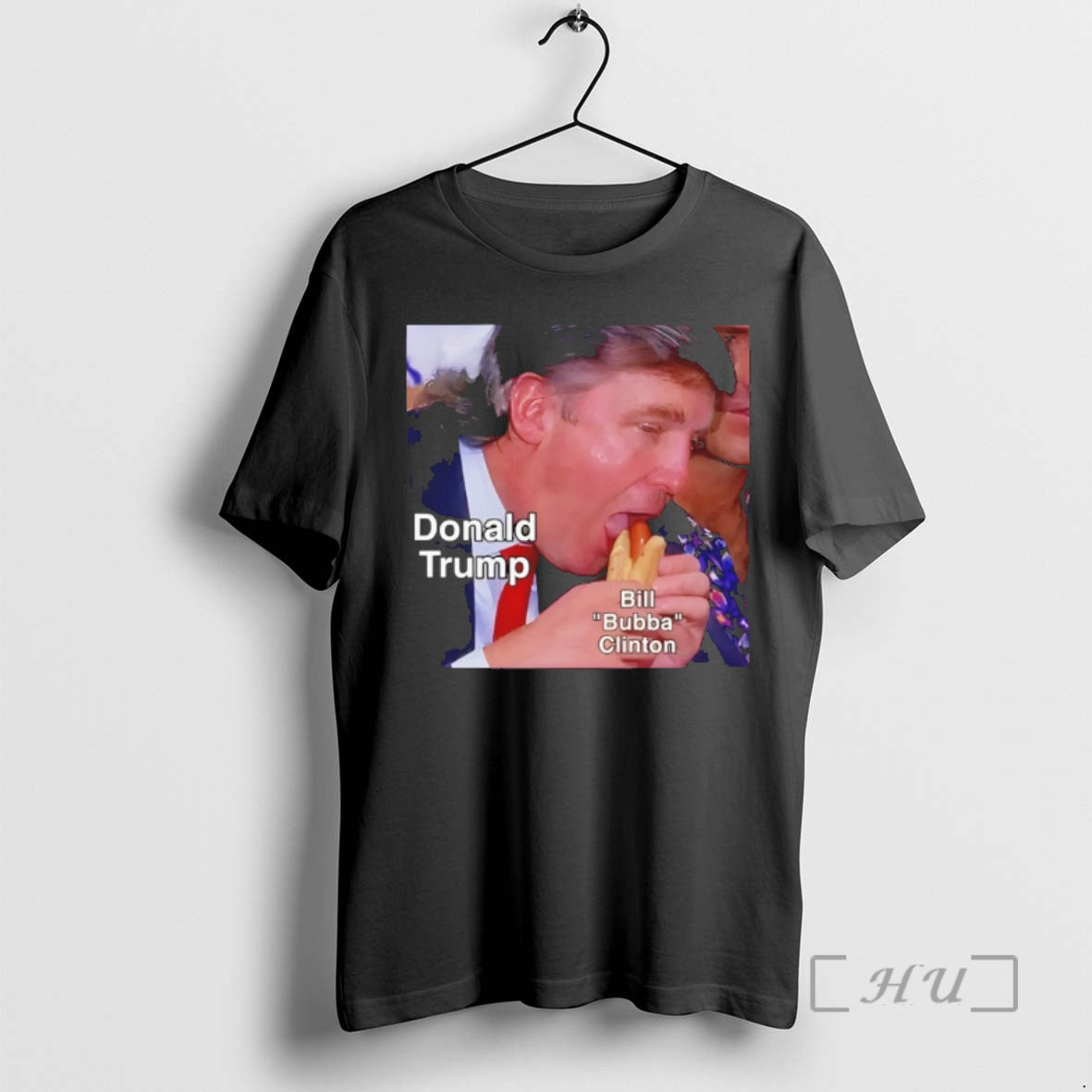 Officials Trump Bubba Eating Hotdog Photo Bill Bubba Clinton Meme T-Shirts, Hoodie, Sweatshirt | InkNestWear.com