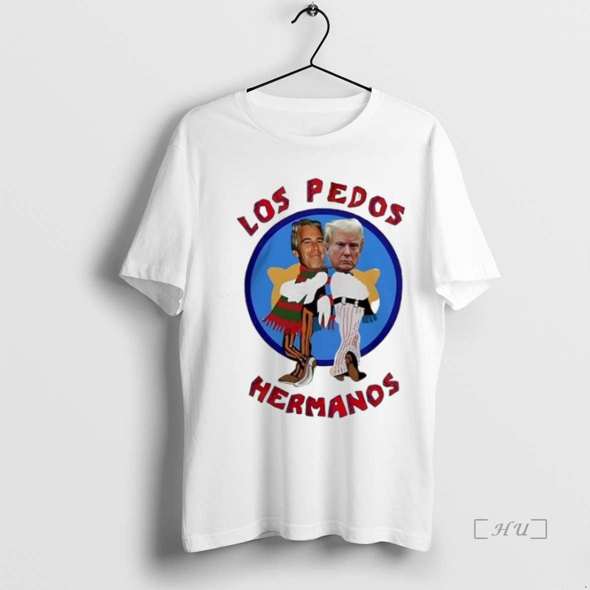 Officials Trump And Bush Los Pollos Hermanos Cartoon T-Shirts, Hoodie, Sweatshirt | InkNestWear.com