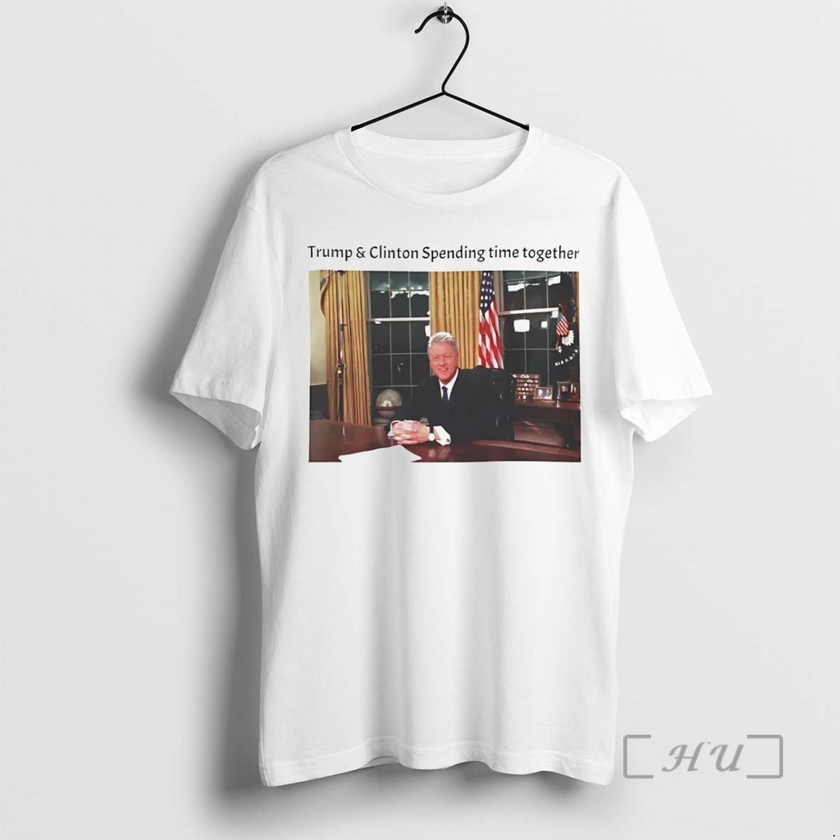 Officials Trump And Clinton Spending Time Together T-Shirts, Hoodie, Sweatshirt | InkNestWear.com