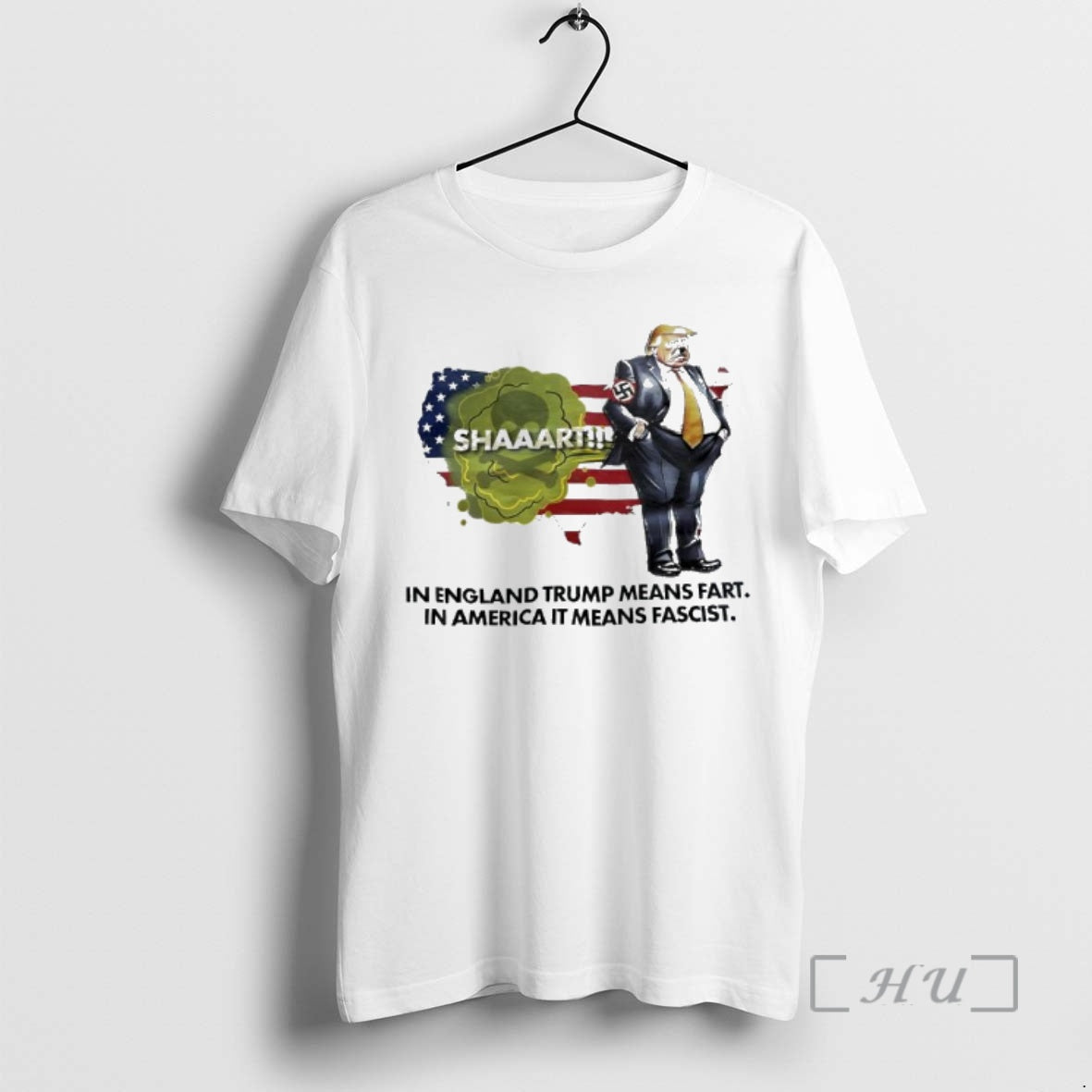 Officials Trump In England Trump Means Fart In American It Means Fascist T-Shirts, Hoodie, Sweatshirt | InkNestWear.com