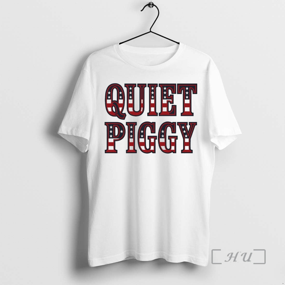 Officials Trump Quiet Piggy Usa Flag T-Shirts, Hoodie, Sweatshirt | InkNestWear.com