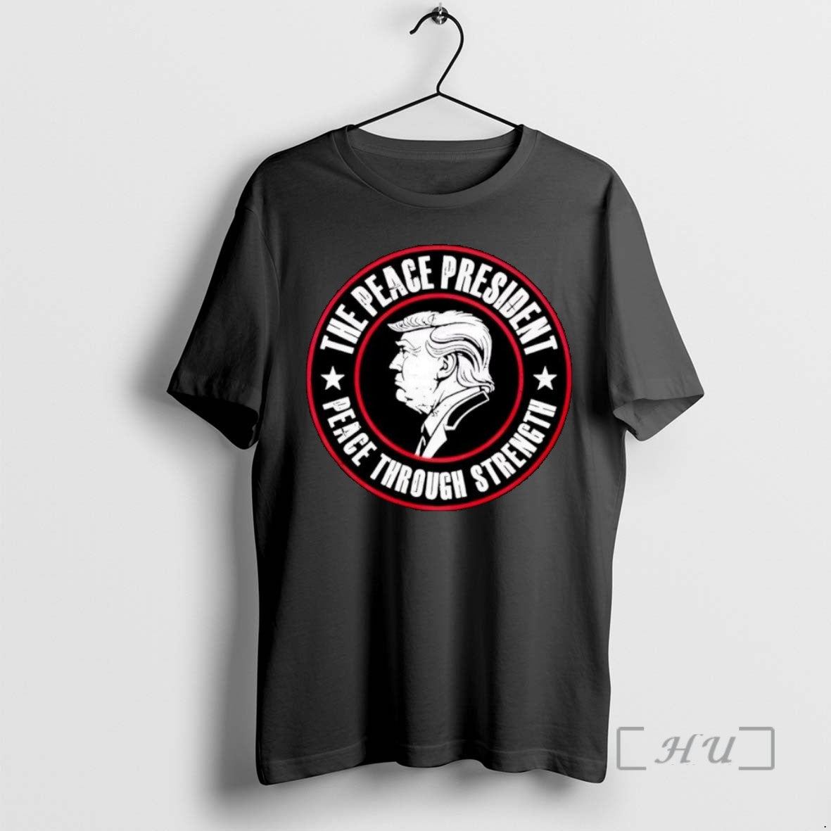 Officials Trump The Peace President Peace Through Strength Ornaments T Shirt Sweater