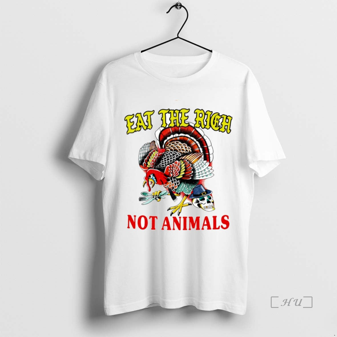 Officials Turkey Thanksgiving Eat The Rich Not Animals Circle T-Shirts, Hoodie, Sweatshirt | InkNestWear.com
